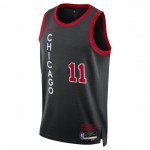 Maillot NBA Chicago Bulls DeMar DeRozan 11 Nike 2023-24 City Edition Noir Swingman - Homme